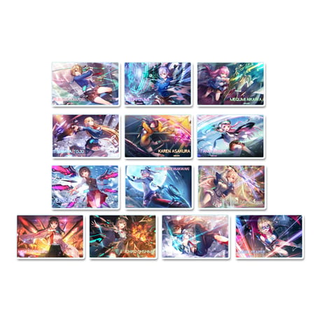 ヘブンバーンズレッド　トレーディングアクリルカード