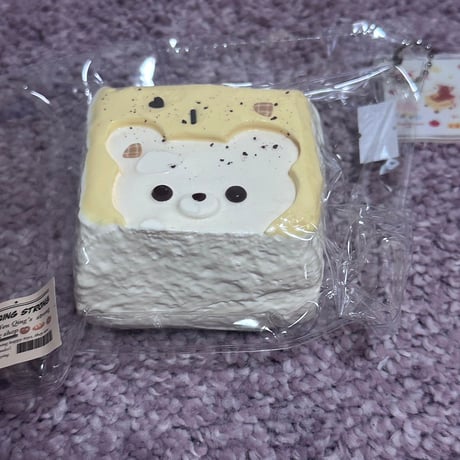 文清  スクイーズ  くまちゃんケーキ