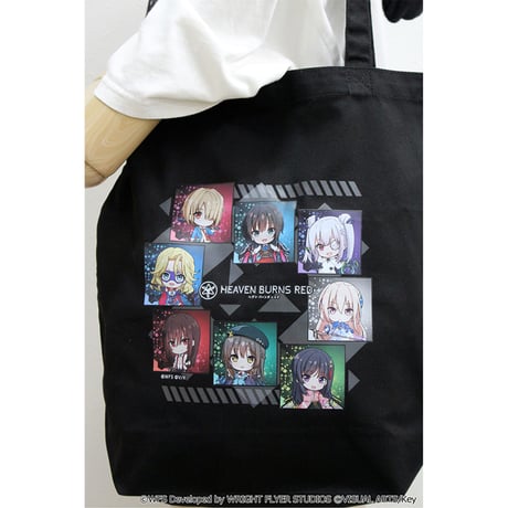 ヘブンバーンズレッド　ぷちちょこキャンバストートバッグ【部隊長】