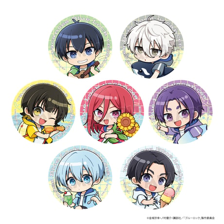 ブルーロック　トレーディング缶バッジBOX （バカンス2／ver.A）7個入り