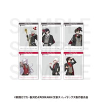 アニメ「文豪ストレイドッグス」×RED° TOKYO TOWER トレーディングSNS風クリアカード 6個入りBOX