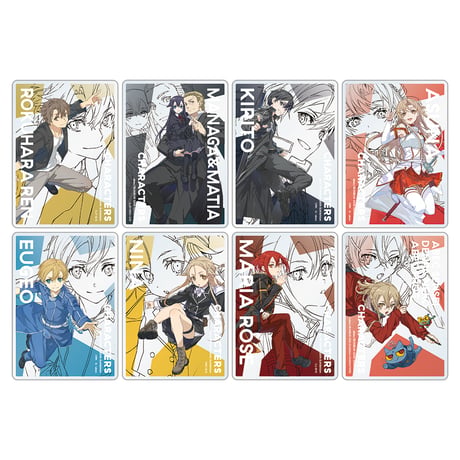 abec/BUNBUN 20th Exhibition CHARACTERS トレーディングアクリルカード Ver.A