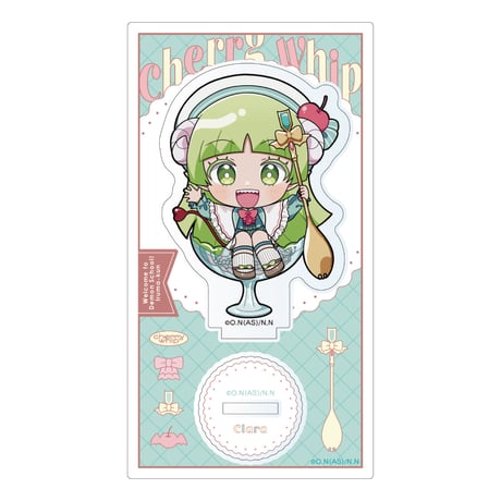 魔入りました！入間くん　アクリルスタンド （ウァラク・クララ／さくらんぼほいっぷ）