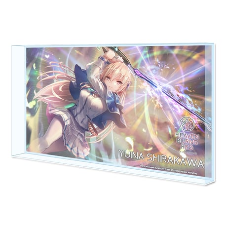 ヘブンバーンズレッド　BIGアクリルブロック【白河ユイナ】