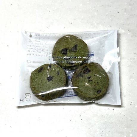 抹茶チョコクッキー（３個入り）