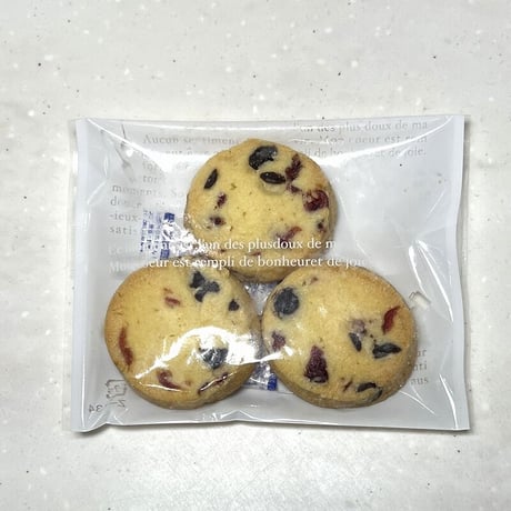 クランベリー・チョコクッキー（３個入り）