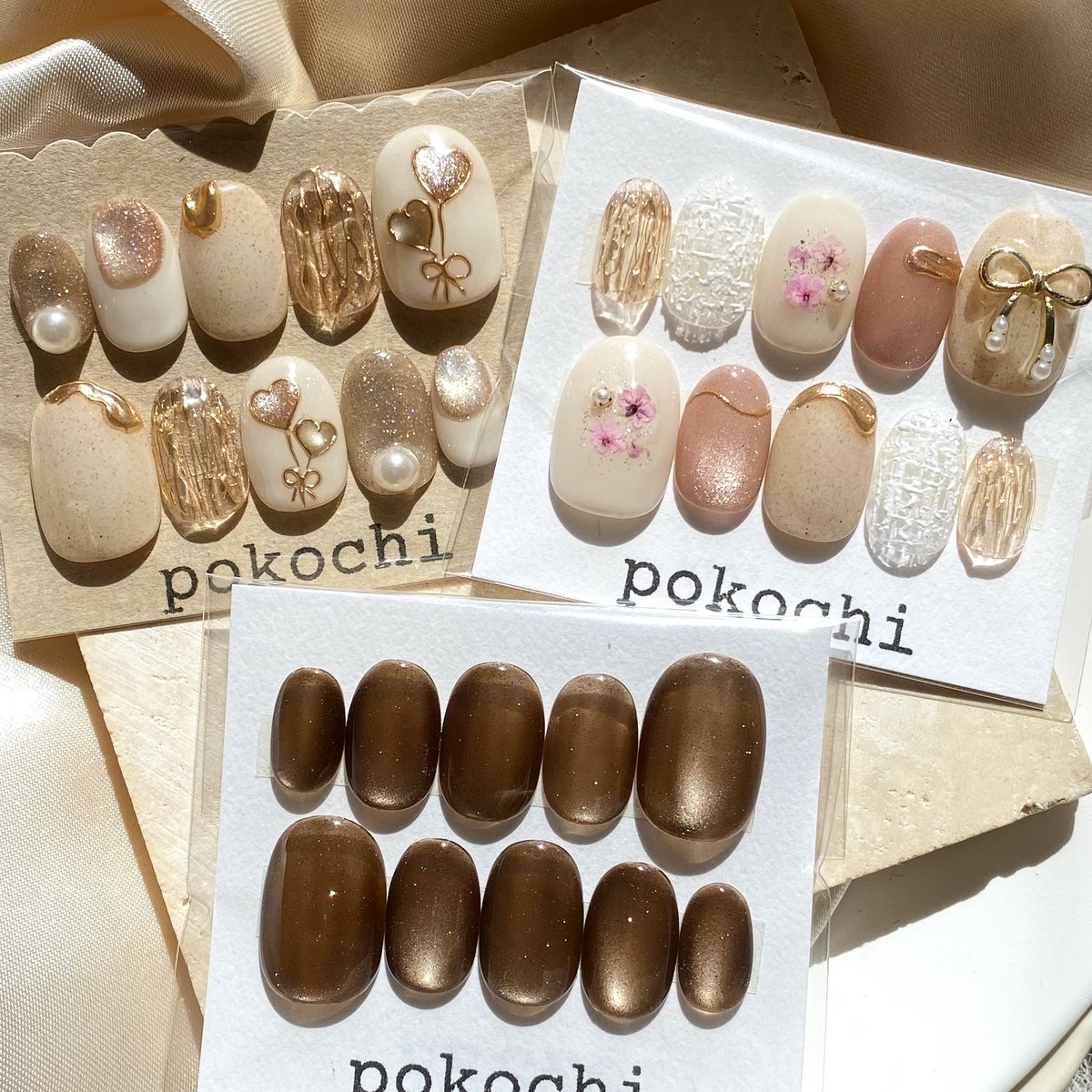 PB102【size→03237】※3セット入り | pokochi nail