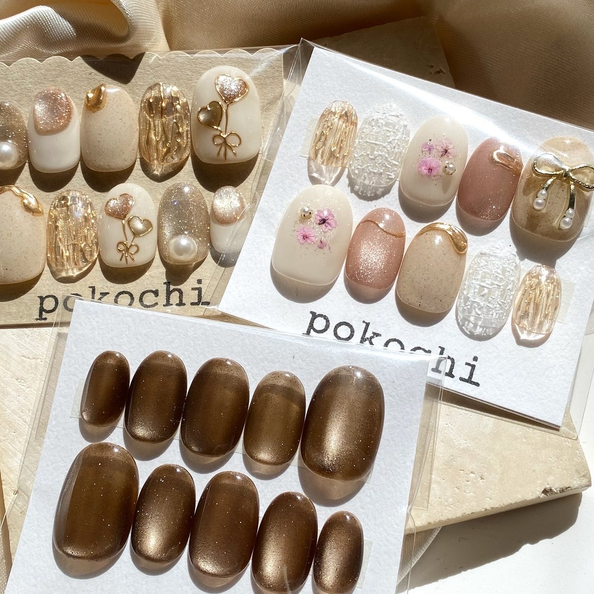 PB102【size→03237】※3セット入り | pokochi nail