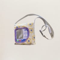 アミカ注入ポンプカバー　黄色いお花