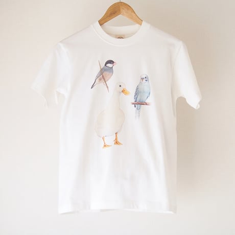 【数量限定】鳥派Tシャツ　オーガニックコットン