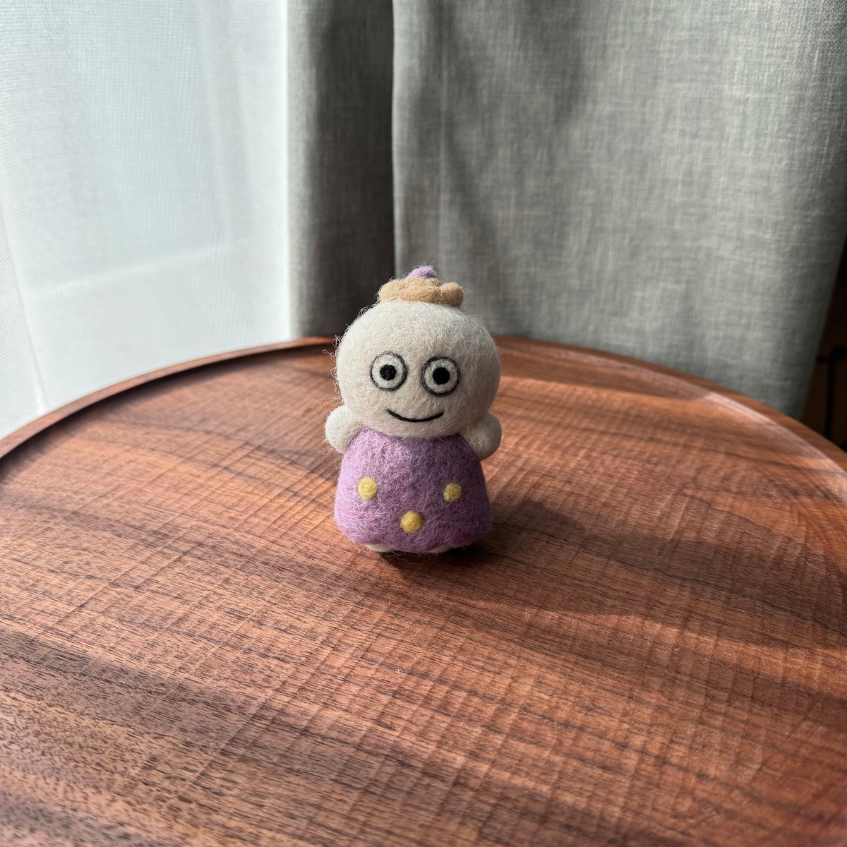 イリス 羊毛フェルト 高さ約10cm ぬいぐるみ | Utopica