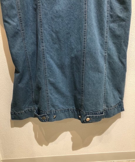 ゆったりスウェット素材切り替えワンピース　25-0-204
