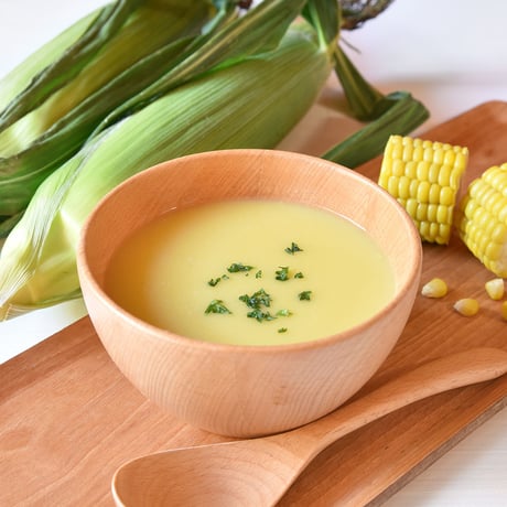 【季節限定】素材そのまま！濃厚とうもろこしのポタージュ 5食入
