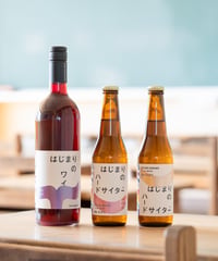 はじまりのワイン、ハードサイダー 飲み比べ3本セット(送料込み)