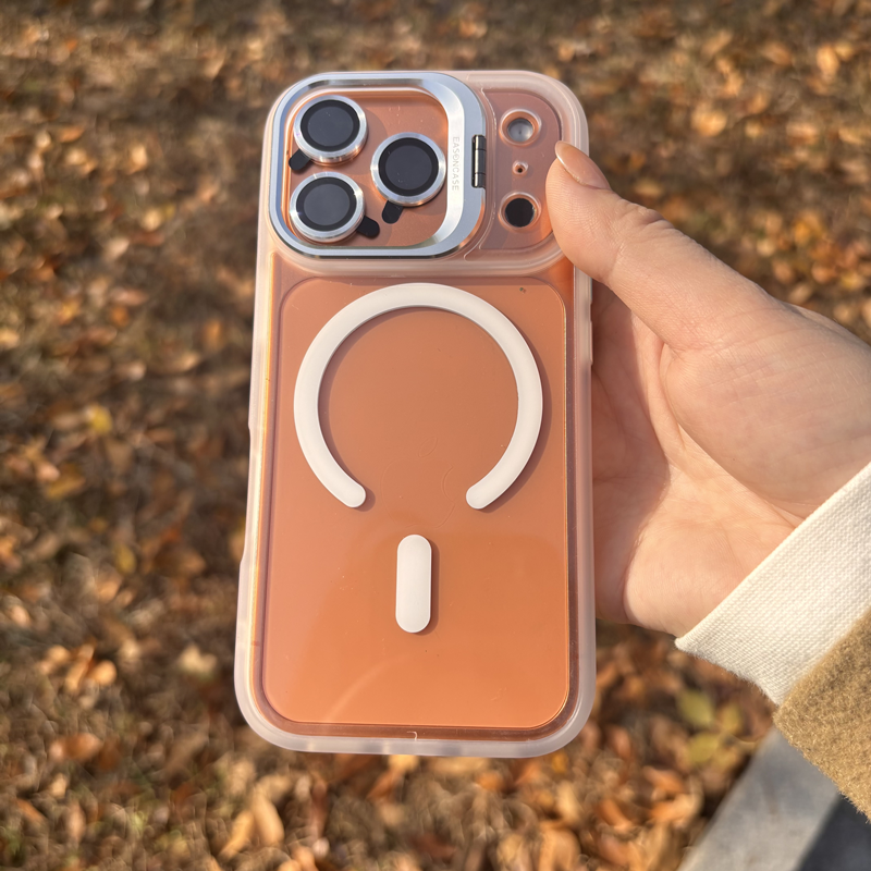 105」カメラリング付き iphone17pro/16 magsafe対応ケース クリア i