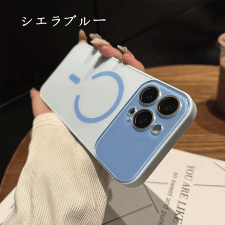 「436」iPhone17promax ケース magsafe iphone17/16 ケース おしゃれ 指紋つかない