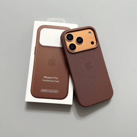 「463」magsafe対応 iphone17pro/17promax テックウーブンケース 高級感