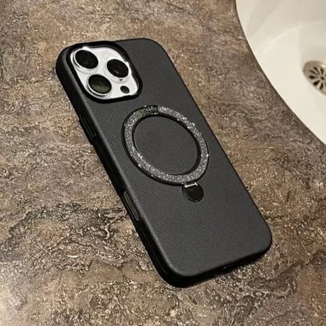 「387」iphone ケース マグセーフ スタンド付き iphone17/16/15 ケース 大人可愛い