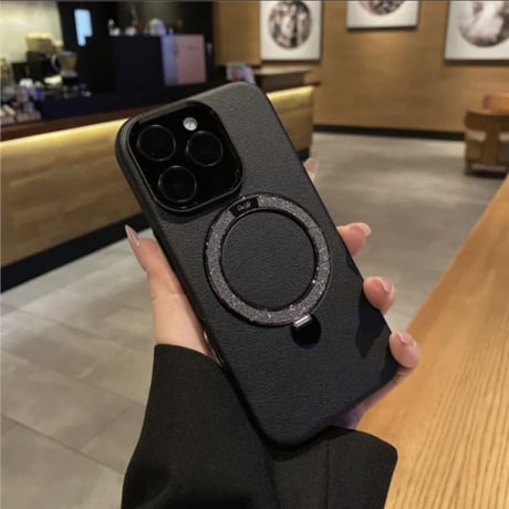 「387」iphone ケース マグセーフ スタンド付き iphone17/16/15 ケース 大人可愛い