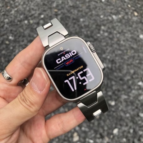 「522」apple watch バンド メンズ かっこいい アップル ウォッチ ステンレス バンド 工具不要
