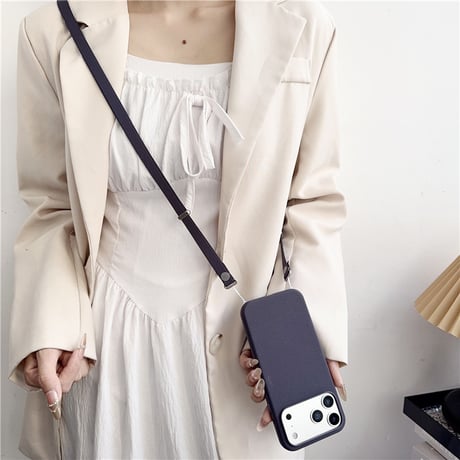 「469」iphoneテックウーブンケース ショルダー iphone17/17pro magsafe対応ケース 耐衝撃 人気