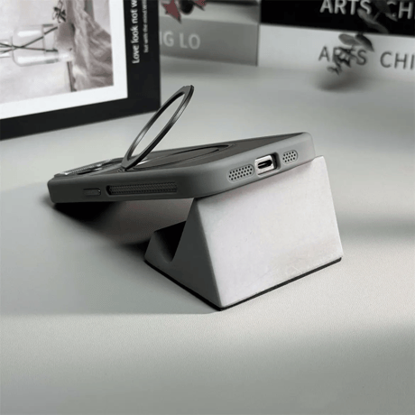 「394」magsafe ケース 放熱 iphone17/17pro/16pro/15pro ケース スタンド付き マット質感