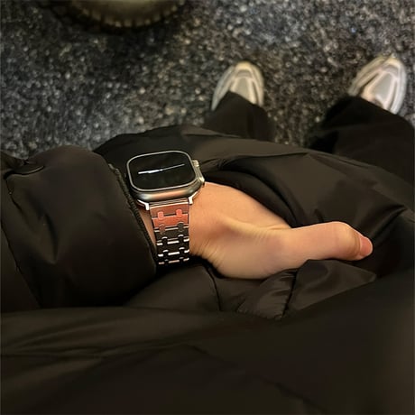 「249」アップルウォッチ Series 10 バンド ステンレス apple watchバンド 男女兼用 おしゃれ