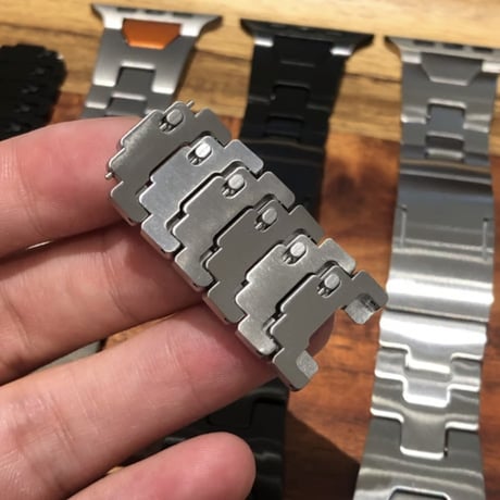 「522」apple watch バンド メンズ かっこいい アップル ウォッチ ステンレス バンド 工具不要
