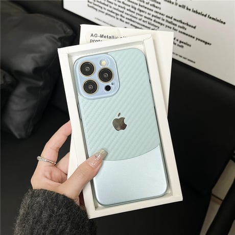 「193」カメラ保護ファイル付き iphone15 ケース おしゃれ カーボンファイバー スマホケース バイ カラー