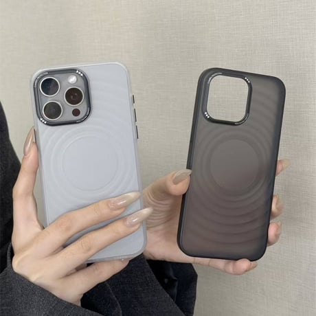 「389」magsafe対応 iphone17 ケース 軽い 薄い スマホケース 半 透明 iphone16/15 ケース マット 指紋防止