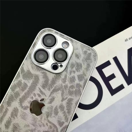 「305」iphone ヒョウ 柄 ケース カメラファイルつき iphone17pro/16 ケース おしゃれ レオパード