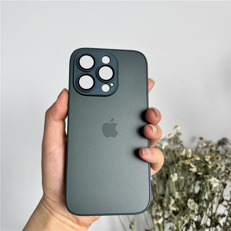 「003」iphone18pro/17pro/17 ケース マット ガラス iphoneケース カメラ保護