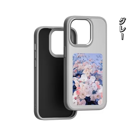 「375」アプリで自由にDIY！電子 ペーパー iphone ケース E-Inkディスプレイ搭載 iphone16/15 ケース