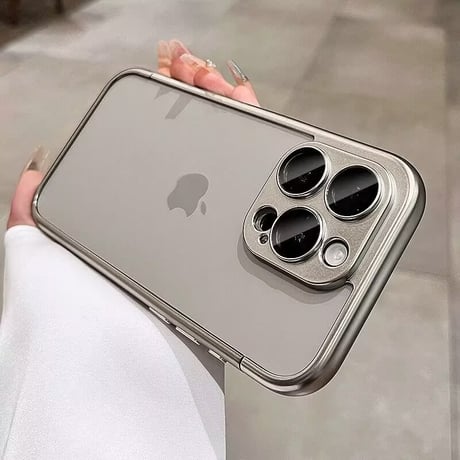 「163」スマホ バンパー ケース 枠 だけ iphone16/16pro ケース カメラまで保護
