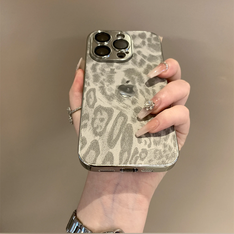 305」iphone ヒョウ 柄 ケース カメラファイルつき iphone17pro/16