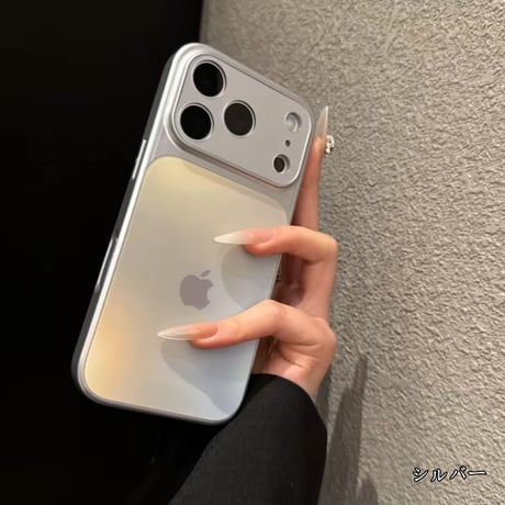 「481」iphone ガラス ケース グラデーション iphone17pro/16ケース ペア おしゃれ