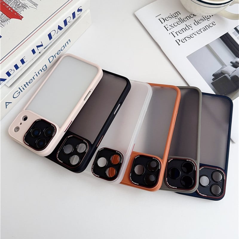 033」iphone17/17pro/16pro/16plus ケース マット 半透明 ip