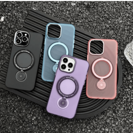「349」マグセーフ ケース iphone17E/16pro/16E/15 ケース スタンド付き スマホケース 半 透明 おしゃれ galaxy s25/s24ケース