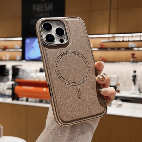 「376」iPhone Airケース MagSafe対応 iPhone17pro 17air ケース レザー 極薄 衝撃吸収