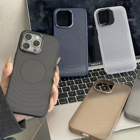 「389」magsafe対応 iphone17 ケース 軽い 薄い スマホケース 半 透明 iphone16/15 ケース マット 指紋防止
