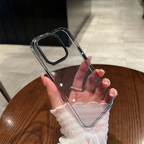 「137」iphone15 クリアケース おしゃれ iphone 透明 ケース 挟む カップル