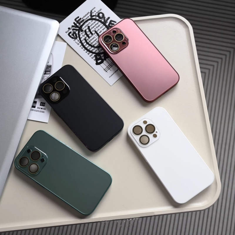 253」iphone16/16pro ケース シンプル マット iphoneケース 指紋つき
