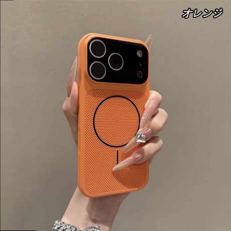 「534」カメラ保護 iphone17/16/15 ケース 放熱 iphoneケース magsafe 対応