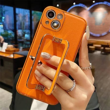 「385」iphone スタンド 付き ケース レザー iphone16/15 ケース 大人可愛い