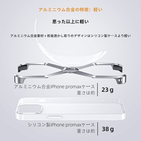 「203」iphoneバンパーケース フレームレス 放熱 iphone ケース おしゃれ メンズ