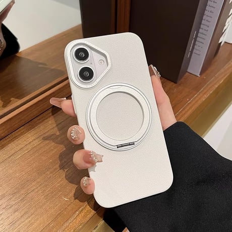 「281」iphone16/16promax magsafe 対応 ケース かわいい iphoneケース スタンド付き