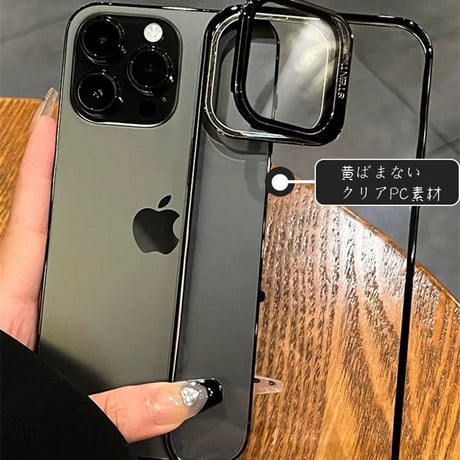 「148」iphone ケース クリア おしゃれ iphone スタンド ケース スタンド カメラ保護