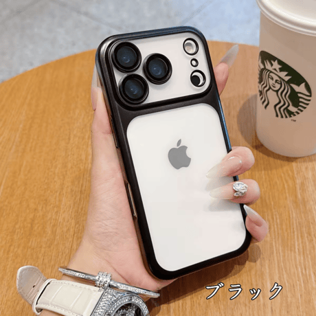 「452」iphone17/17promax ケース マット クリア iphone ケース カメラ 保護