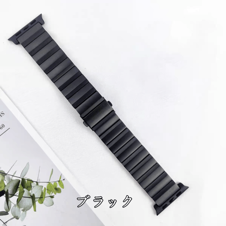 「169」アップル ウォッチ バンド メンズ おしゃれ apple watch チタン バンド