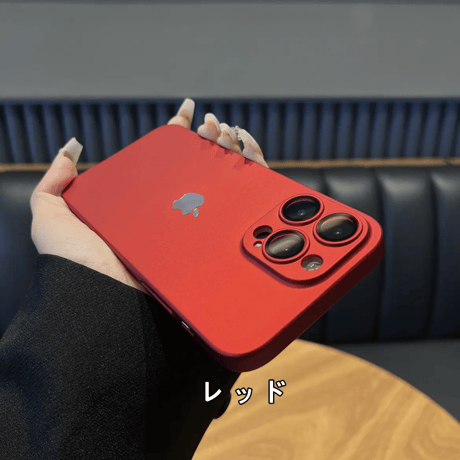 「149」マット質感 iphone17/16/15 ケース カメラフィルム付き iphoneケース 指紋防止